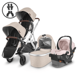 UPPAbaby VISTA V2 Double Stroller and MESA V2 Travel System