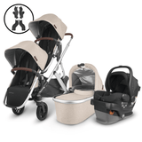 UPPAbaby VISTA V2 Double Stroller and MESA V2 Travel System
