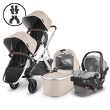 UPPAbaby VISTA V2 Double Stroller and MESA V2 Travel System