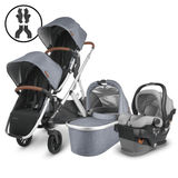UPPAbaby VISTA V2 Double Stroller and MESA V2 Travel System