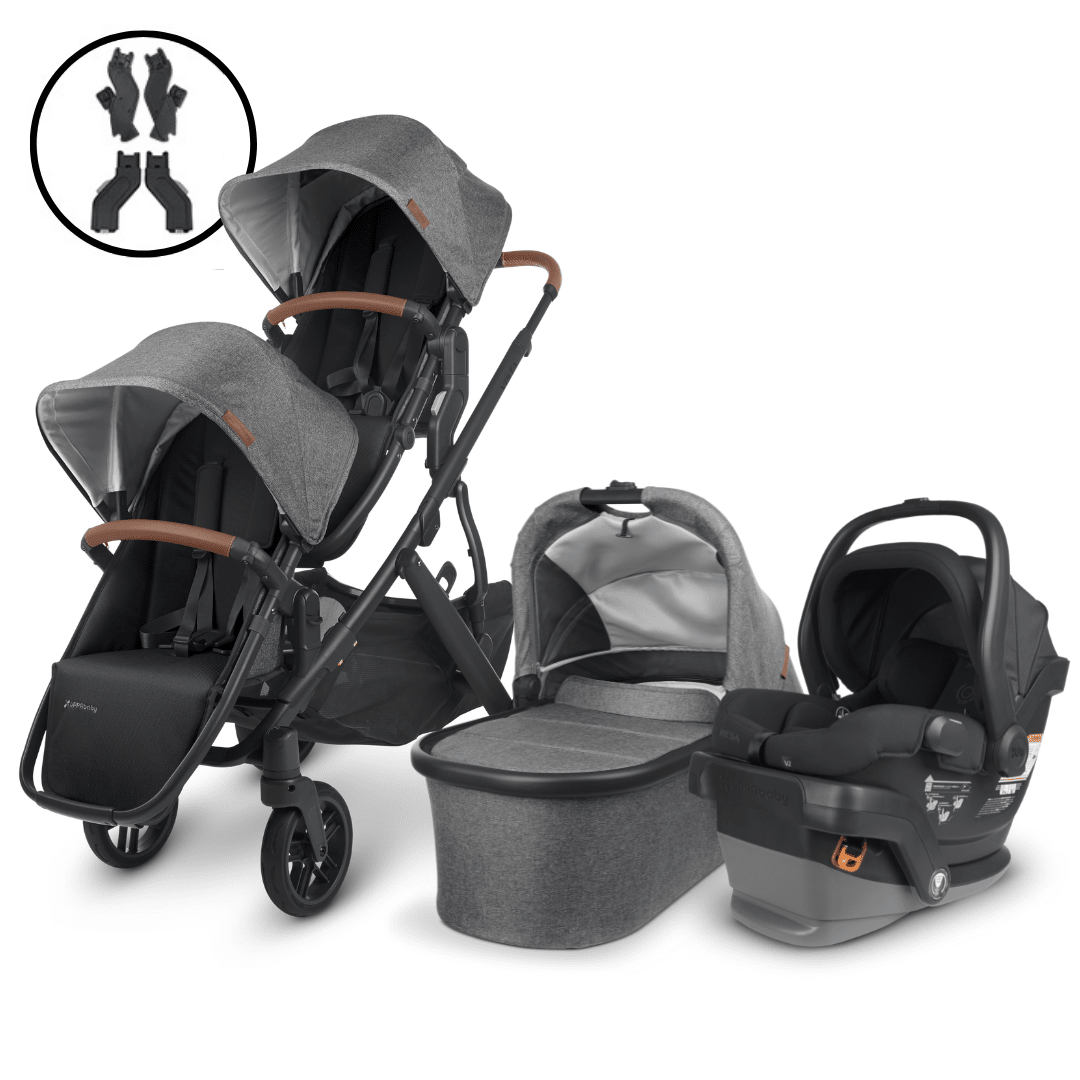 UPPAbaby VISTA V2 Double Stroller and MESA V2 Travel System