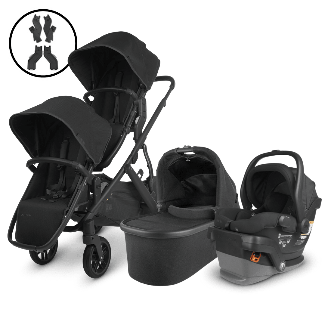 UPPAbaby VISTA V2 Double Stroller and MESA V2 Travel System