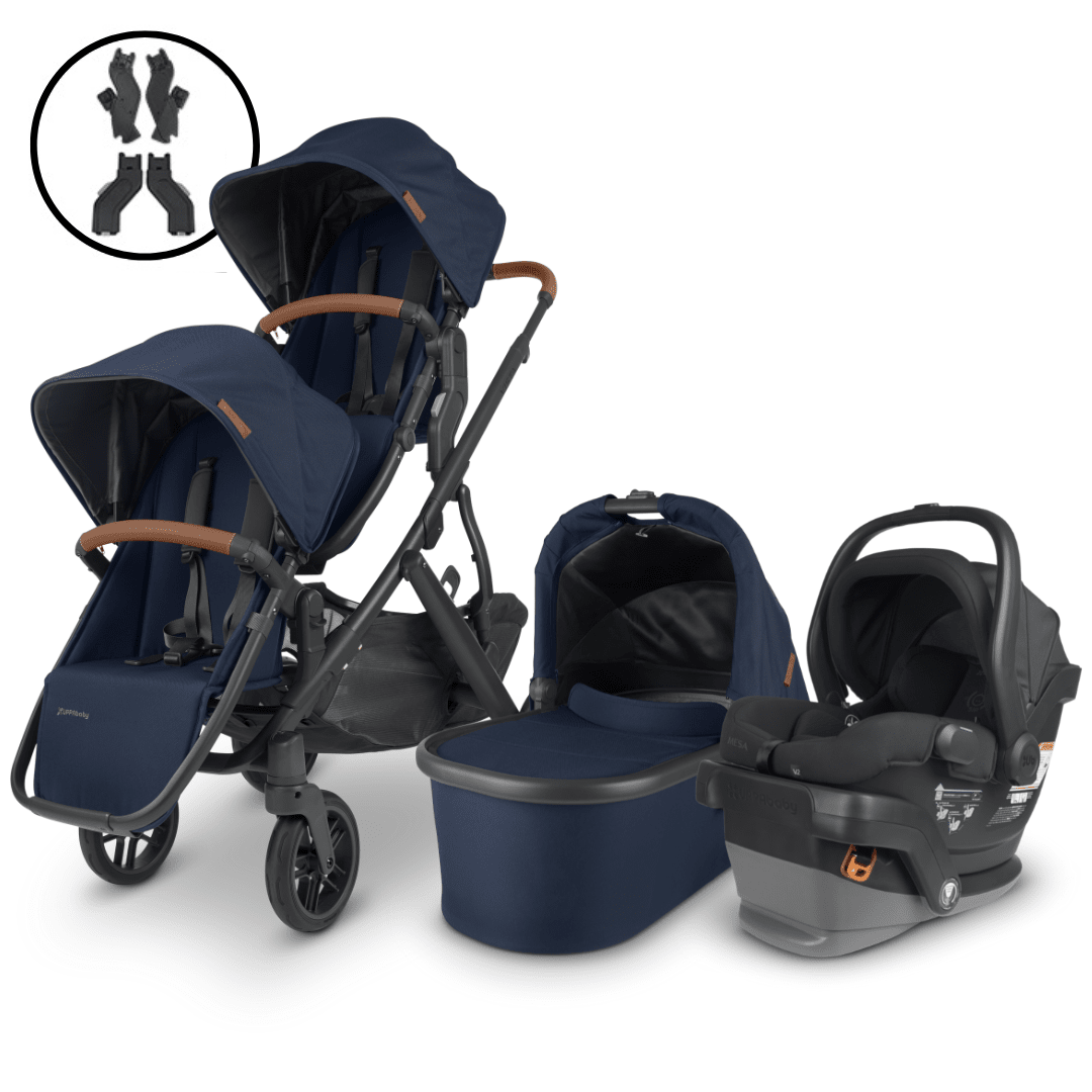 UPPAbaby VISTA V2 Double Stroller and MESA V2 Travel System