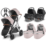 UPPAbaby VISTA V2 Twin Stroller and MESA V2 Travel System