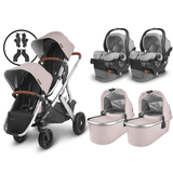 UPPAbaby VISTA V2 Twin Stroller and MESA V2 Travel System
