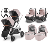UPPAbaby VISTA V2 Twin Stroller and MESA V2 Travel System