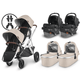 UPPAbaby VISTA V2 Twin Stroller and MESA V2 Travel System