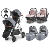 UPPAbaby VISTA V2 Twin Stroller and MESA V2 Travel System