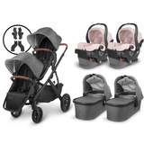 UPPAbaby VISTA V2 Twin Stroller and MESA V2 Travel System