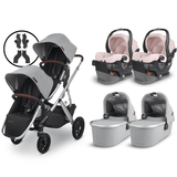 UPPAbaby VISTA V2 Twin Stroller and MESA V2 Travel System
