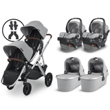 UPPAbaby VISTA V2 Twin Stroller and MESA V2 Travel System