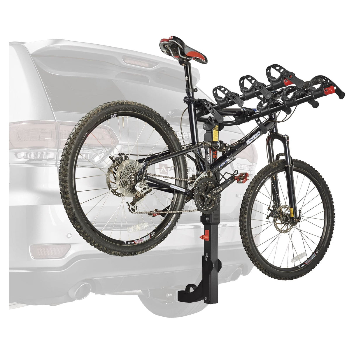 Allen Sports Premier 4-Bicycle Hitch Mounted Bike Rack Carrier, S-545
