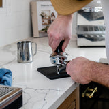 Steel DUO PID, Programmable Espresso Machine w/ Volumetric Controls, Dual Thermoblock, 120V (White)