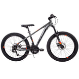 Huffy 24" Scout Boys' Hardtail 21-Speed Mountain Bike with Disc Brakes