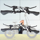 Ecotric 20" 48 V 500 W 15 AH Folding Electric Fat Tire Bicycle Bike City Ebike Black w/ Black A-E516646