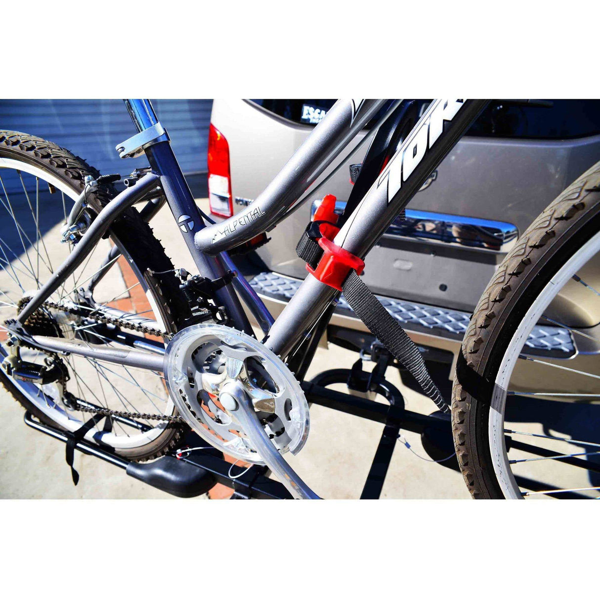 Allen Sports Easy Load Deluxe 2-Bike Hitch Rack for 1 1/4" and 2" Hitch, XR200