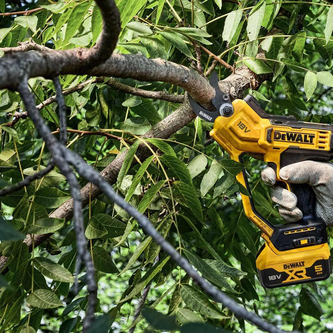 DeWalt DCMPP568P1 18v XR Cordless 38mm Pruner Inc 1x 5.0Ah Battery