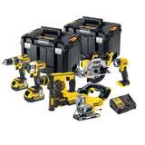 DeWalt DCK699M3T 18v XR Cordless 6 Piece Power Tool Kit Inc 3x 4.0Ah Batts
