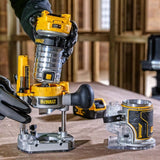 DeWalt DCW604NT-XJ 18v XR Brushless 1/4" Router Body Only in TSTAK Case