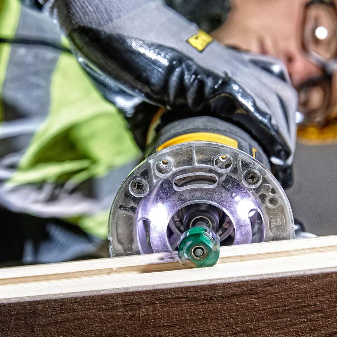 DeWalt DCW604NT-XJ 18v XR Brushless 1/4" Router Body Only in TSTAK Case