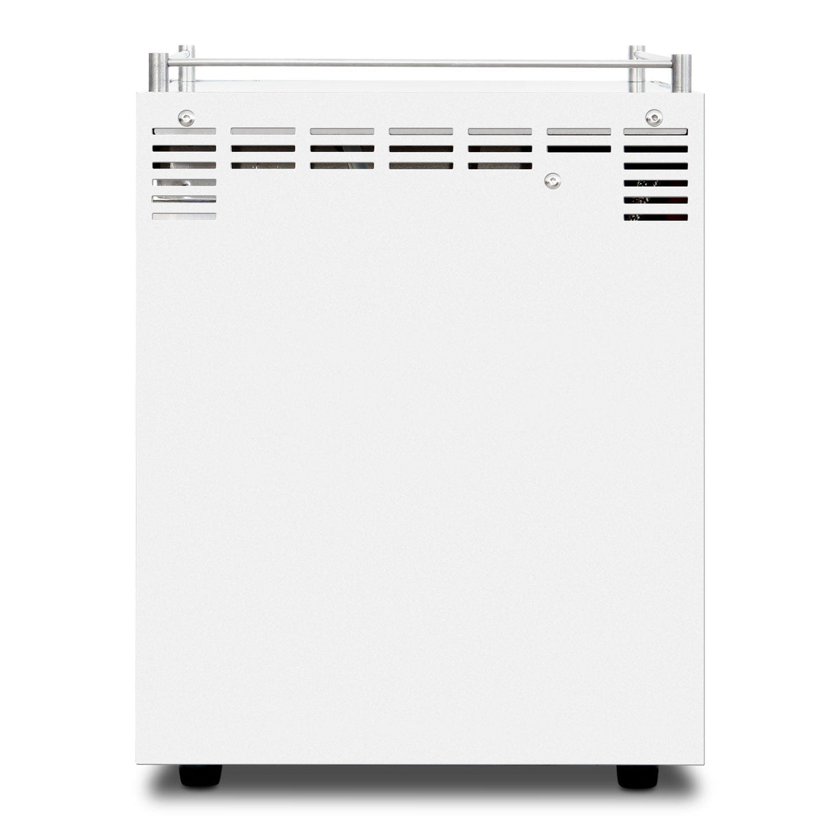 Steel DUO PID, Programmable Espresso Machine w/ Volumetric Controls, Dual Thermoblock, 120V (White)