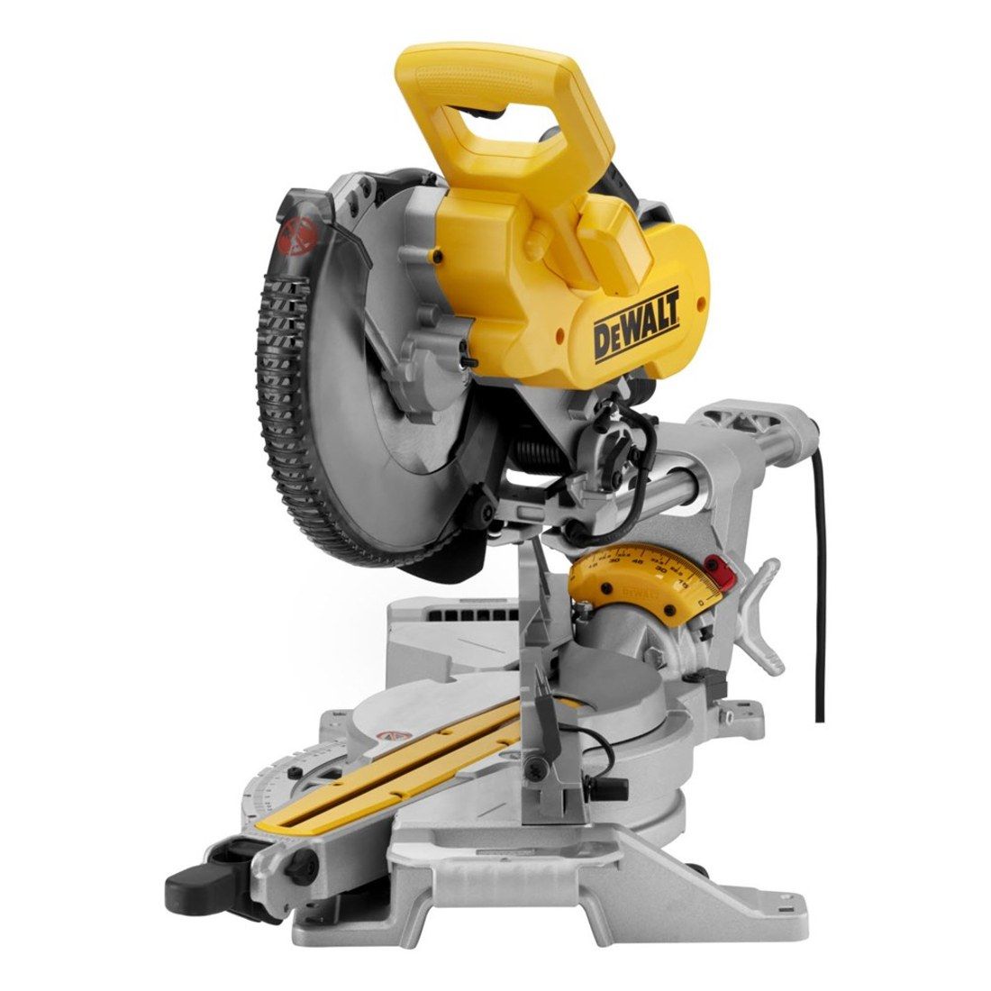 DeWalt DWS727 250mm Double Bevel Slide Mitre Saw With XPS