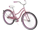 Huffy 26630 26 in. Good Vibrations Womens Cruiser Bike, Pink - One Size