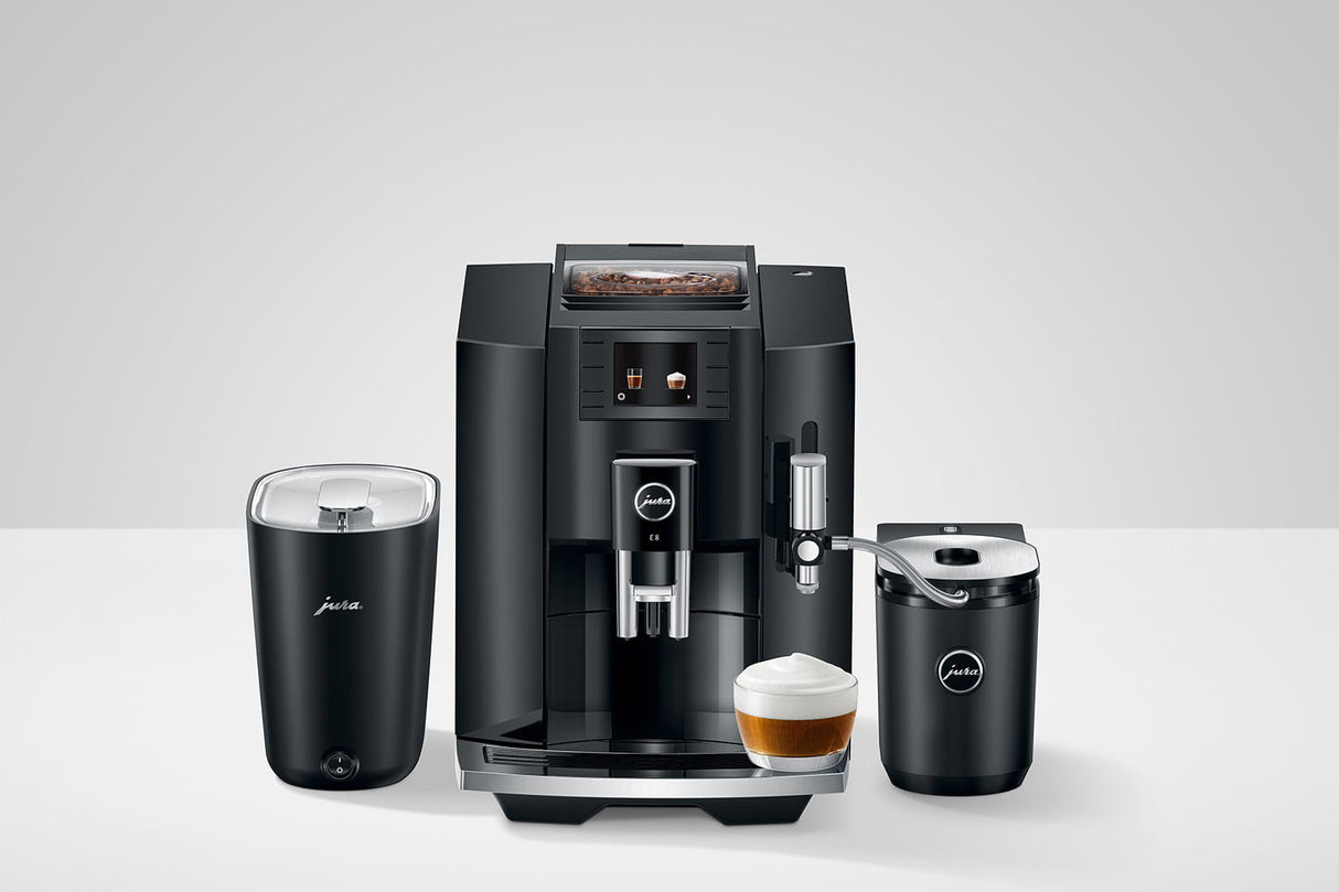 Jura Coffee Machine E8 Piano Black | Automatic Coffee Maker
