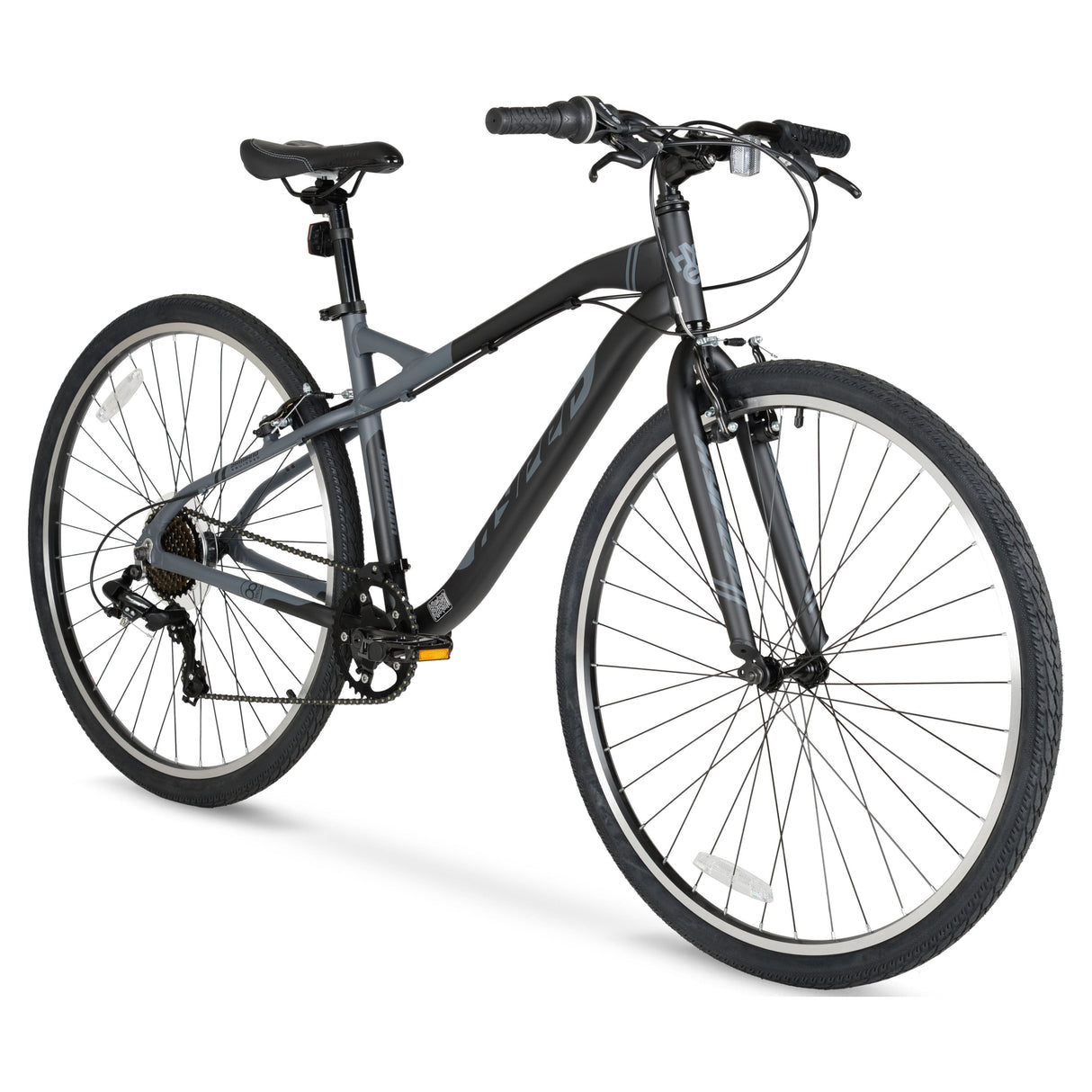 Hyper Bicycles 700c Urban Bike for Adults, Gray