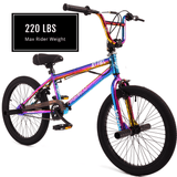 Hyper Bicycles 20" Jet Fuel BMX Bike for kids, Recommended Ages 8 to 13 Years Old
