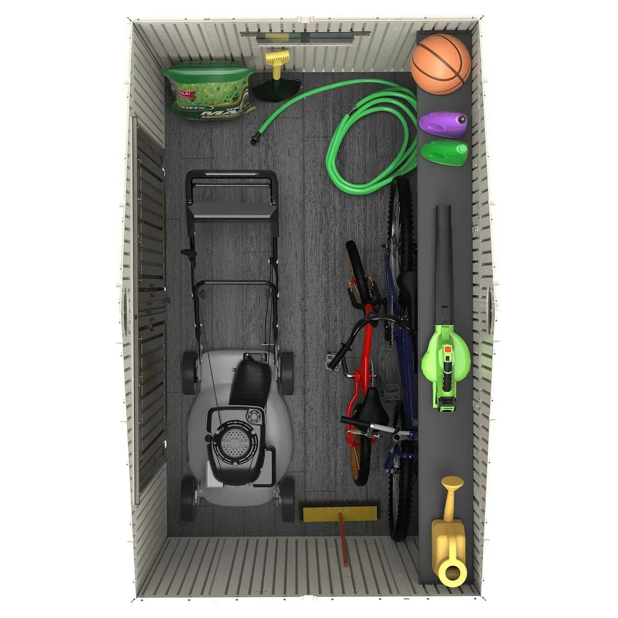 Lifetime 8x5ft Heavy Duty Plastic Garden Shed