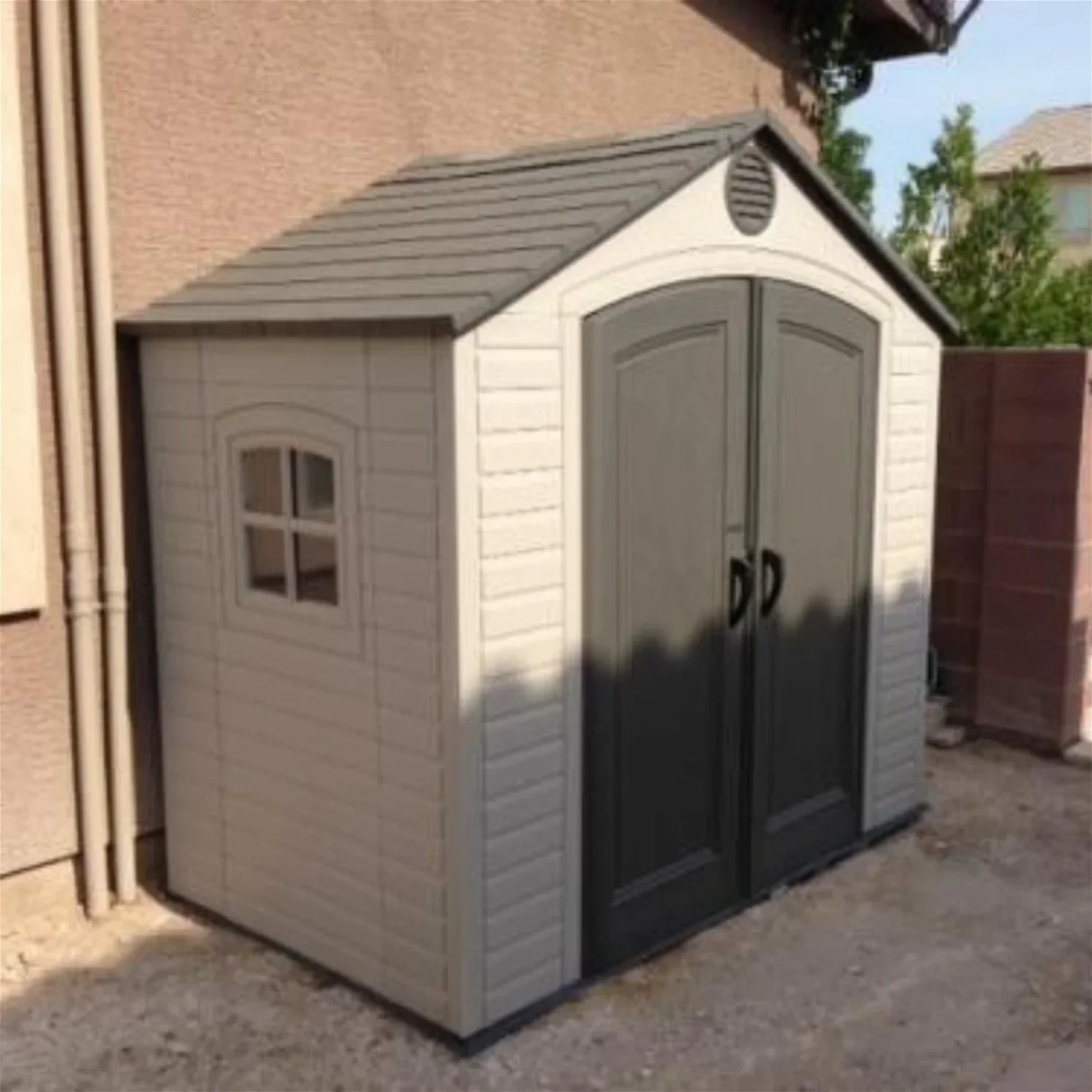 Lifetime 8x5ft Heavy Duty Plastic Garden Shed