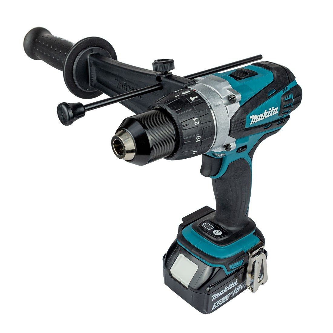 Makita DLX2145TJ 18v Cordless Twin Kit DHP458 Combi Drill & DTD152 Impact Driver inc 2x 5.0Ah Batts