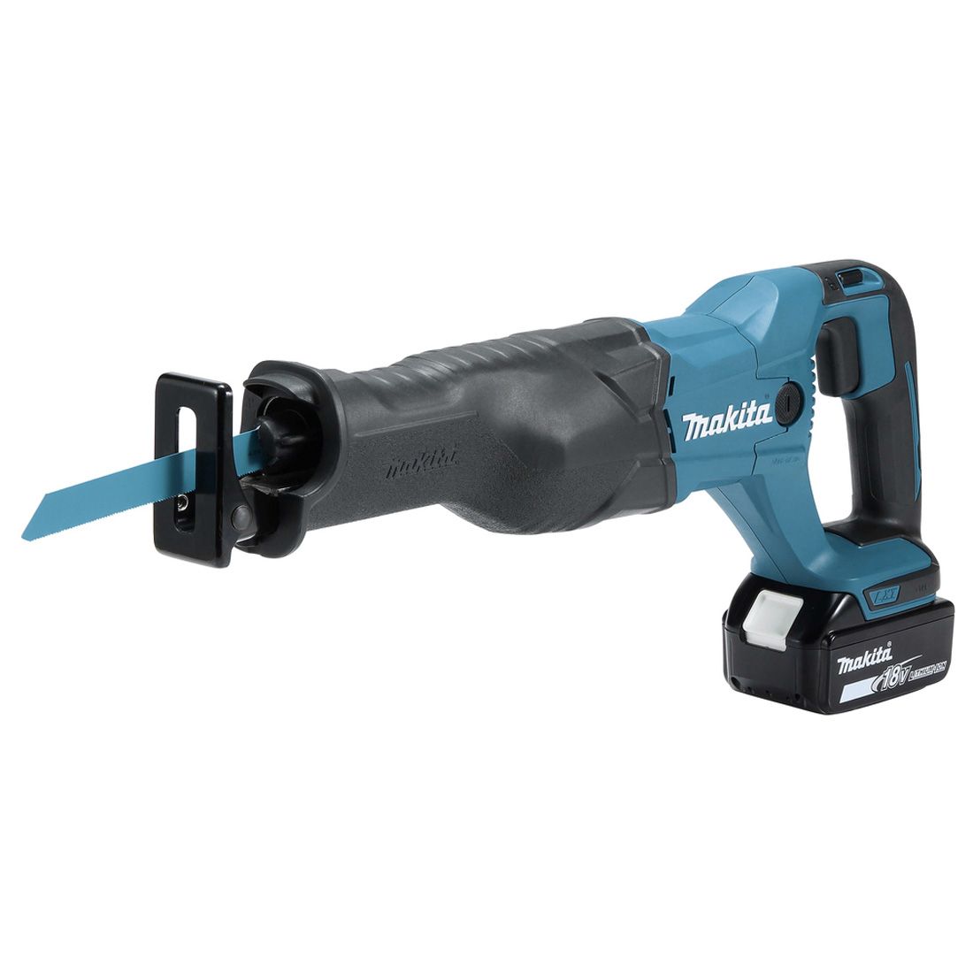 Makita DJR186RTE 18v LXT Cordless Reciprocating Saw Inc 2x 5.0Ah Batts