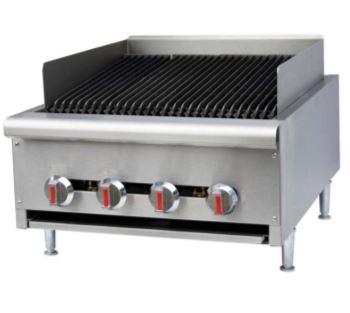 EHDCB-24 Enhanced 24" Radiant Charbroiler Grill
