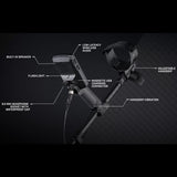 Minelab Equinox 900 Waterproof Multi-Frequency Metal Detector with 11" and 6" DD Coils and Pro-Find 20 Pinpointer