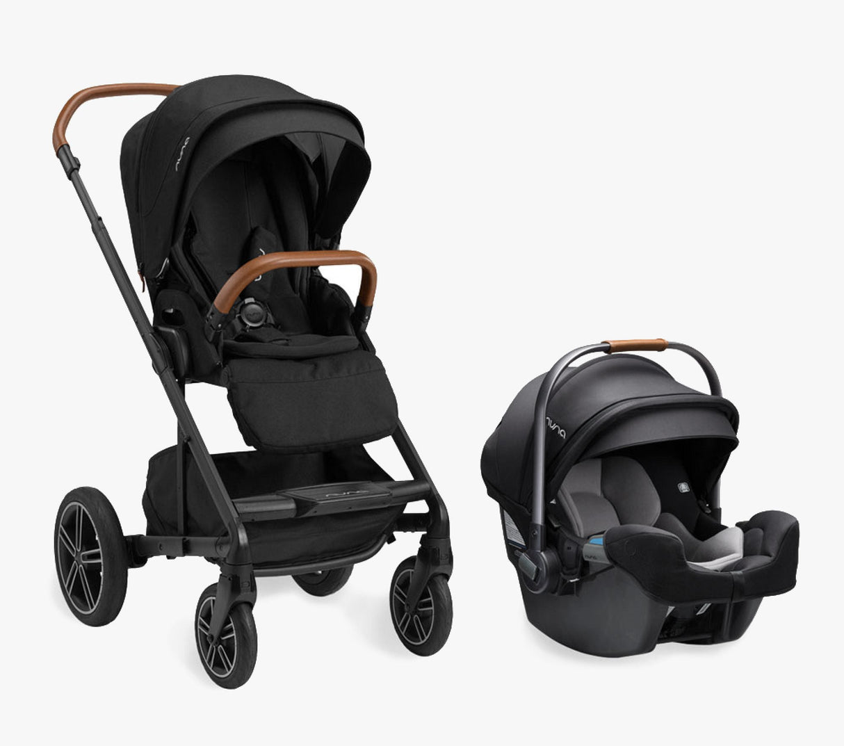 Nuna MIXX next+ PIPA urbn Travel System, Caviar
