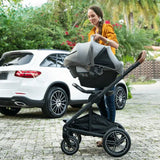 Nuna MIXX next+ PIPA urbn Travel System, Caviar