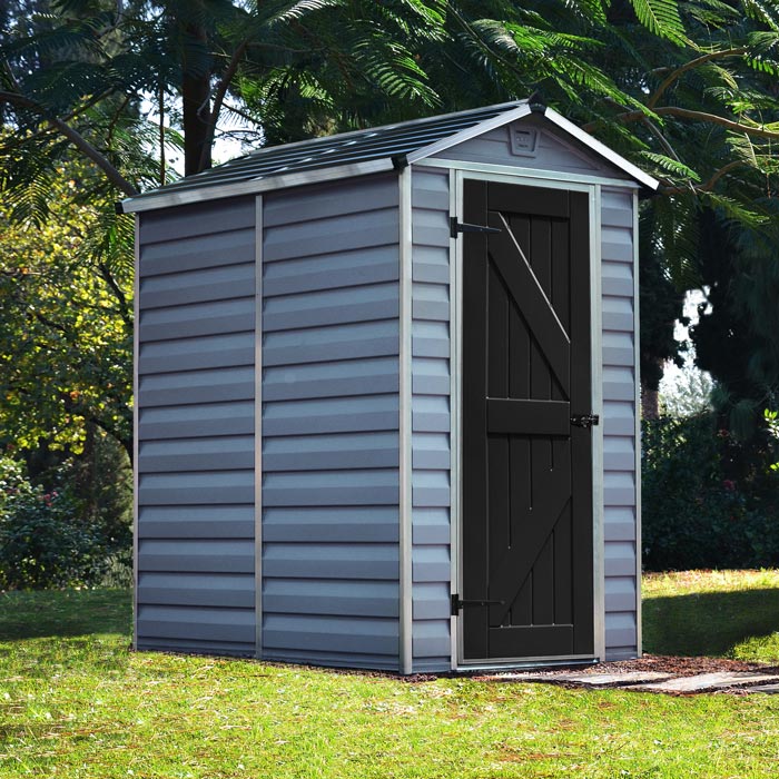 Palram Skylight Grey Deco Apex Shed