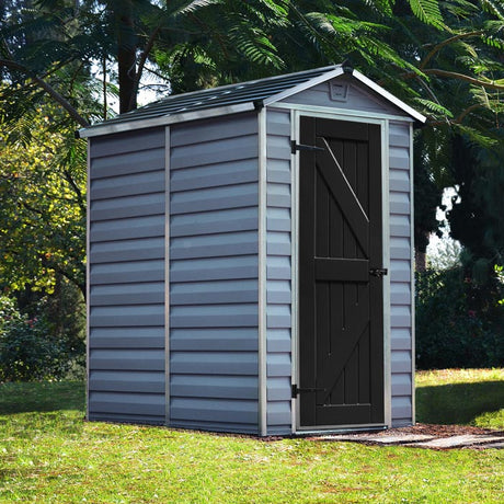 Palram Skylight Grey Deco Apex Shed