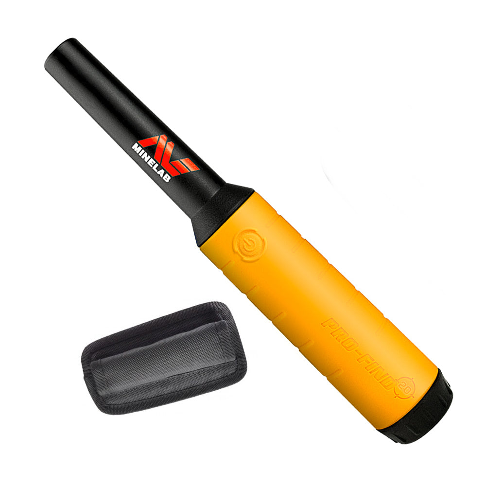 Minelab Equinox 900 Waterproof Multi-Frequency Metal Detector with 11" and 6" DD Coils and Pro-Find 20 Pinpointer