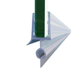 SUNNY SHOWER 28 in.L Bottom Sweep Seal Wipe Drip Rail Fit 1/4 in. Frameless Shower Door