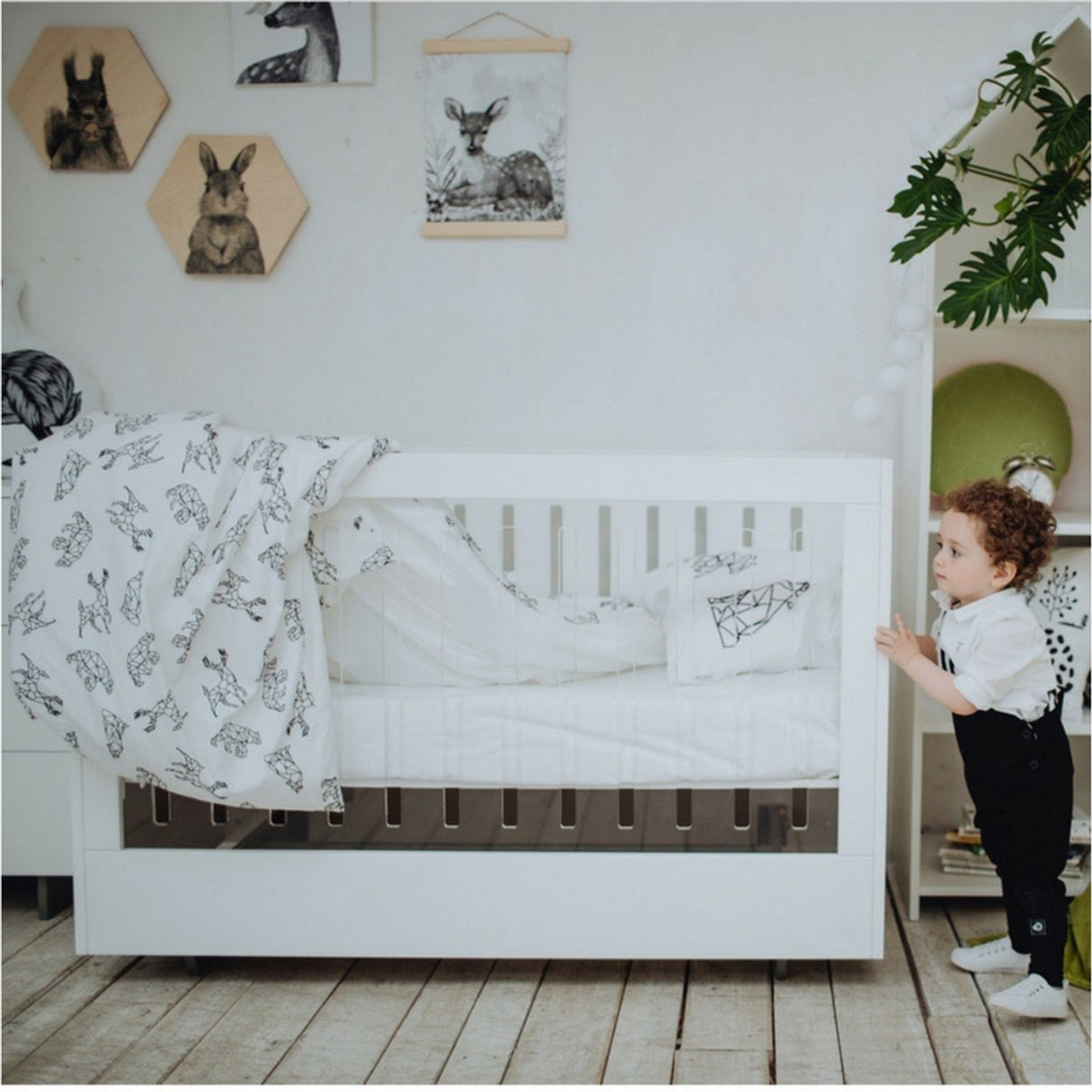 Spot On Square Roh Acrylic Crib White