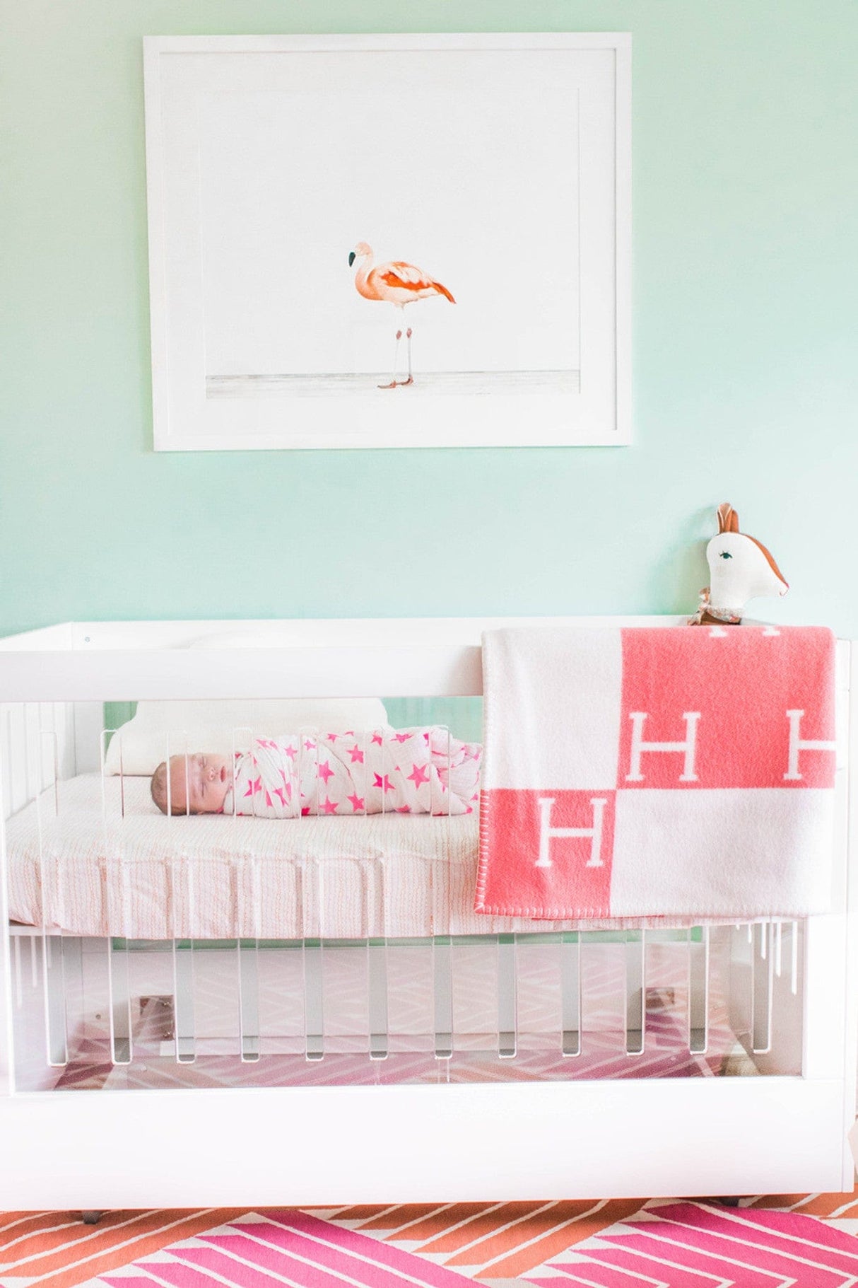 Spot On Square Roh Acrylic Crib White